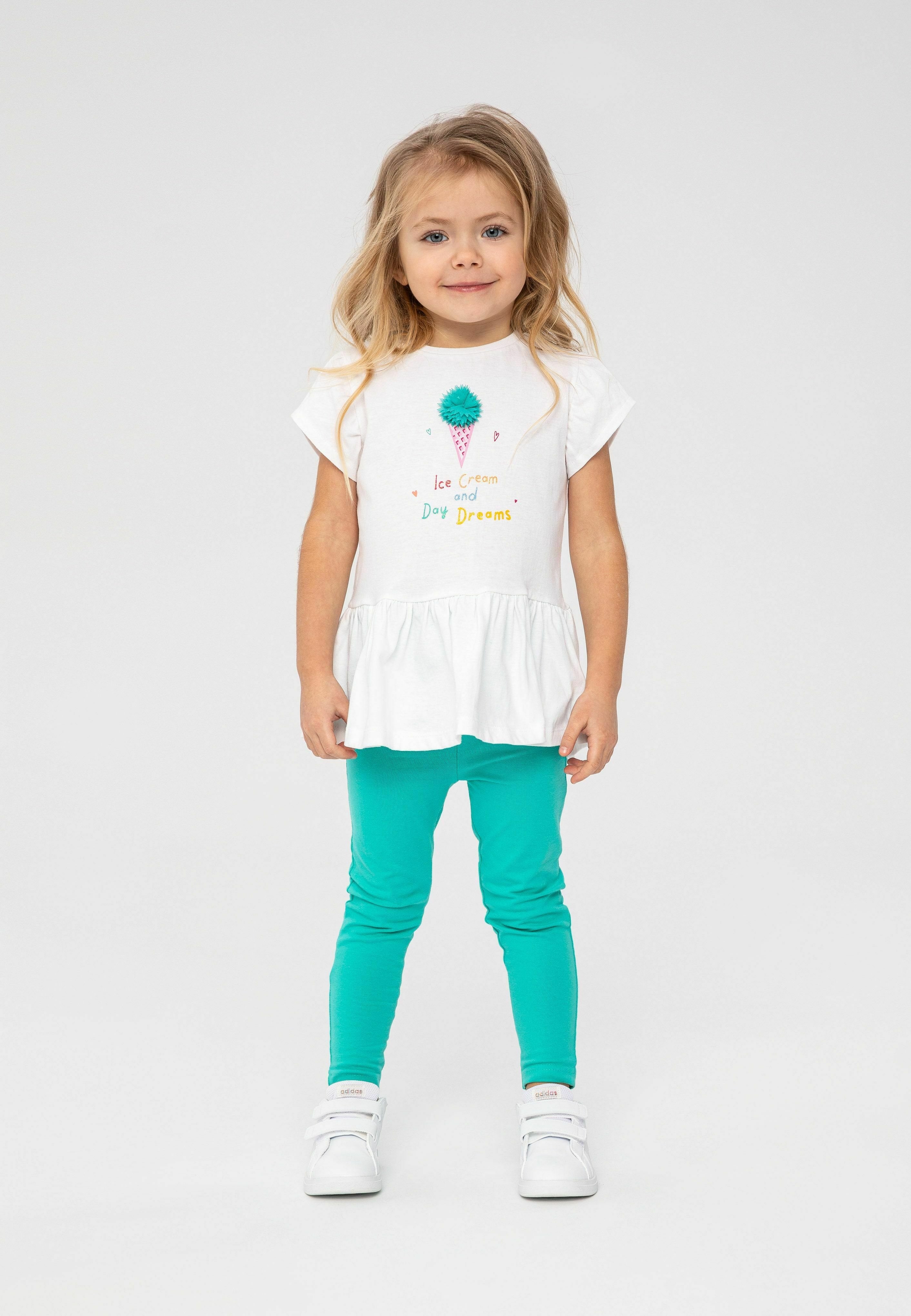 MINOTI FRILL SHORT SLEEVE AND LEGGING