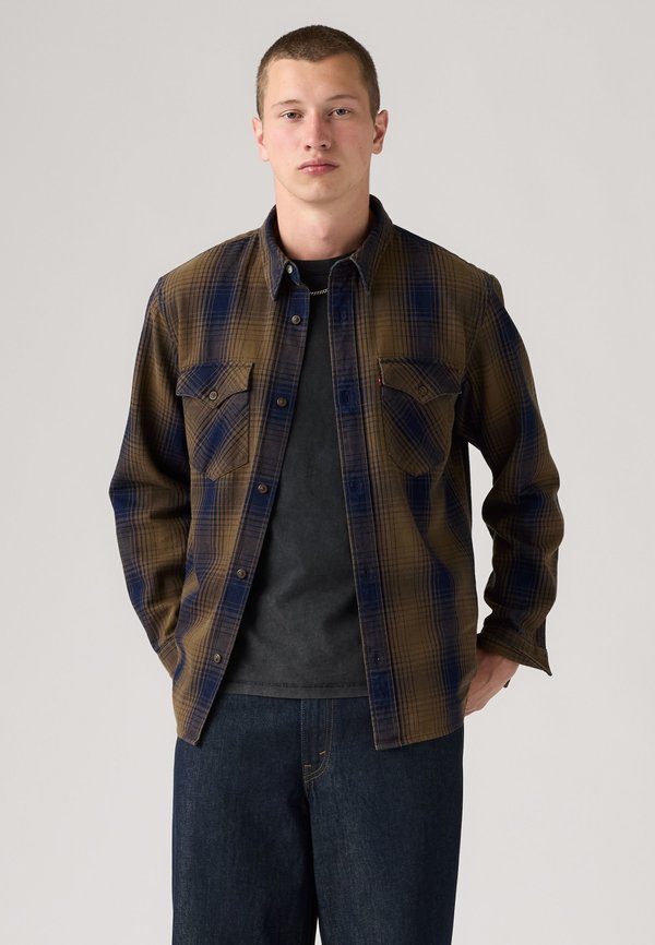 Levi's® RELAXED FIT WESTERN - Shirt - toby vintage indigo