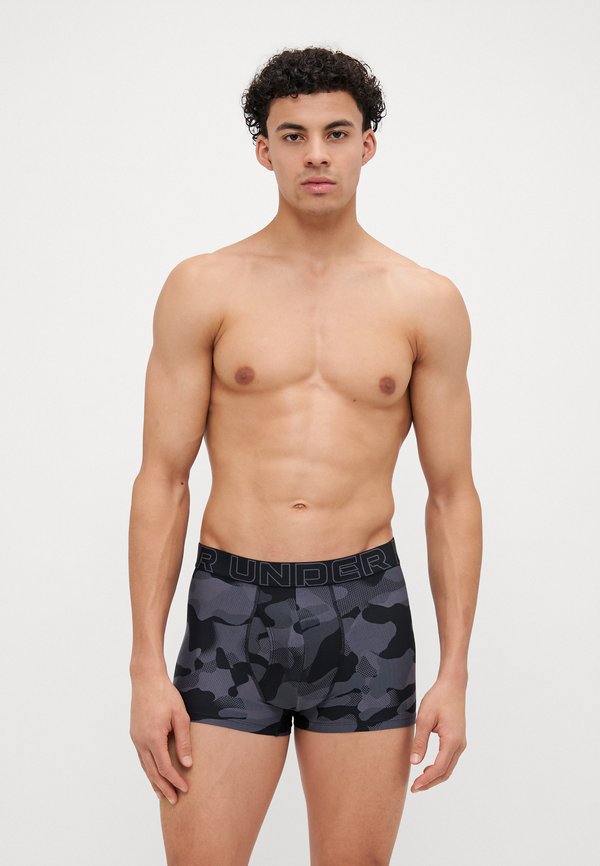 Under Armour UNDERWEAR PERFOMANCE TECH 3 PACK - Trunks - black/castlerock heather
