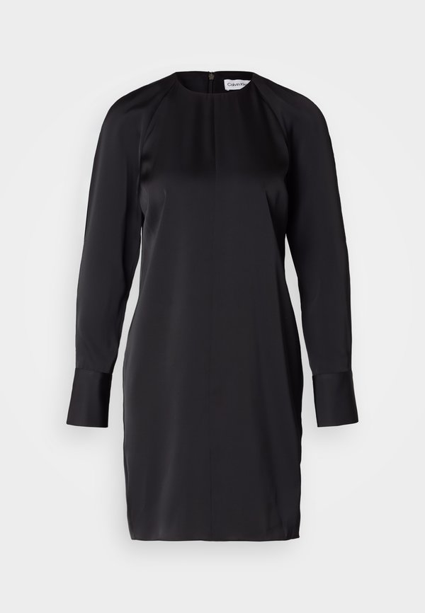 Calvin Klein SHINY MINI SHIFT DRESS