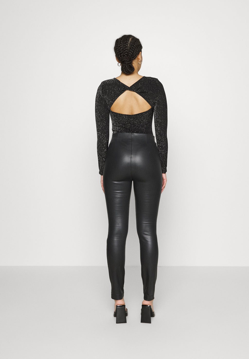 ONLCLAREMONT COATED INSERT LEGGING  Media 4