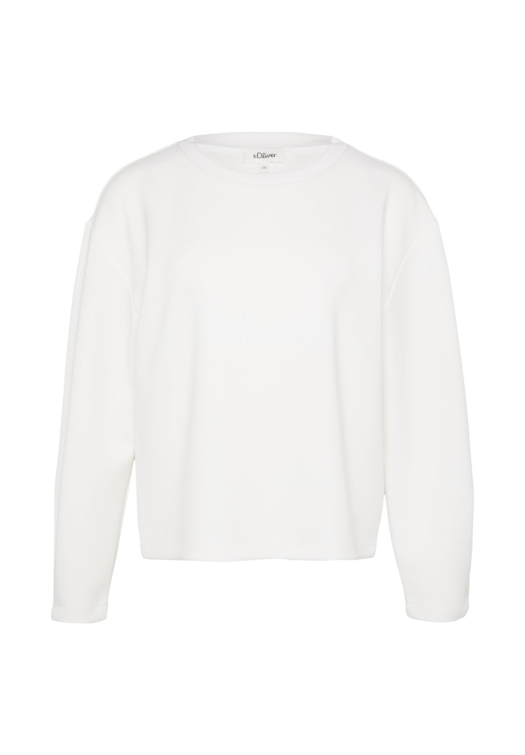 SCUBA-SWEATSHIRT AUS MODALMIX IM RELAXED FIT Media 1