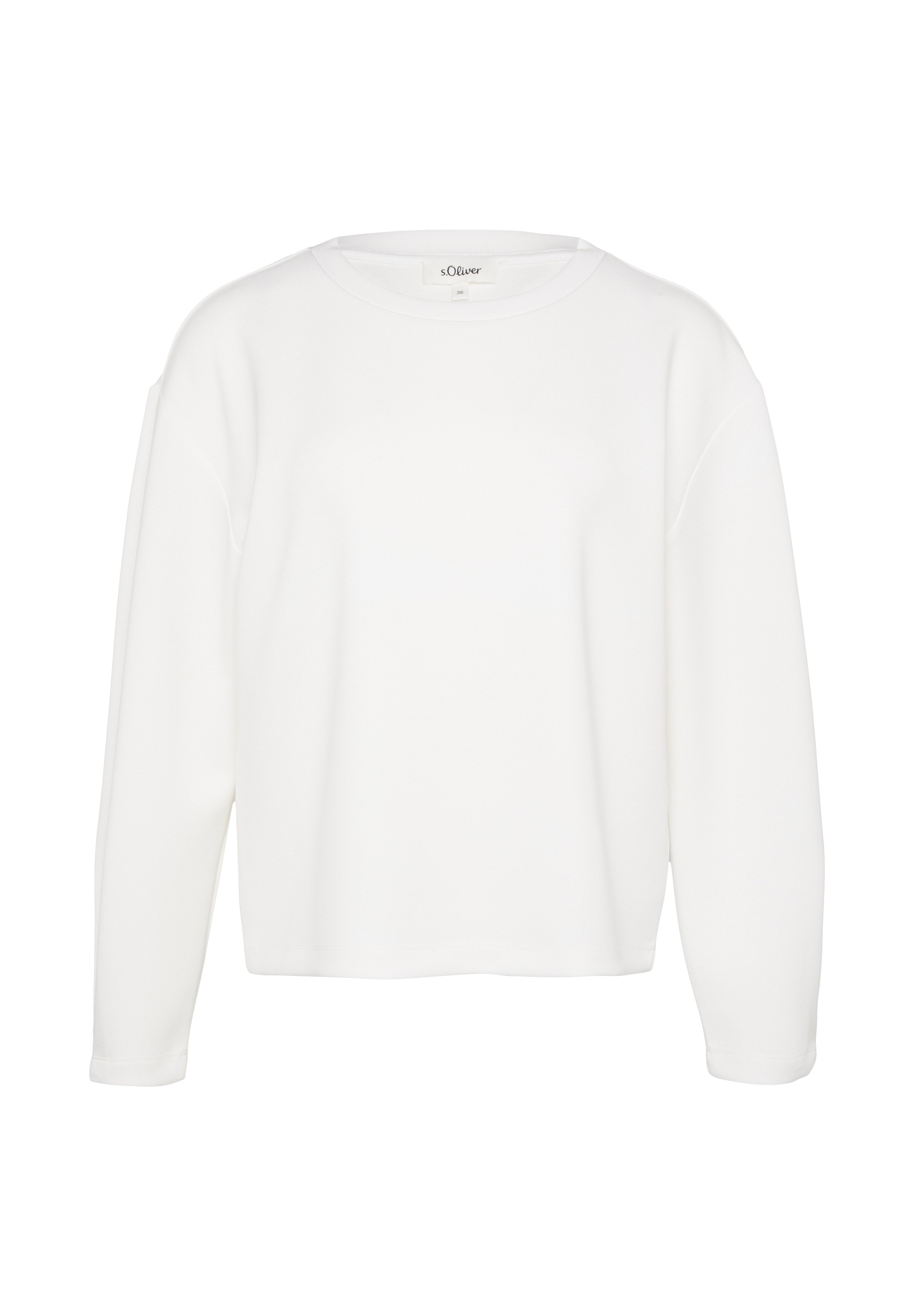 SCUBA-SWEATSHIRT AUS MODALMIX IM RELAXED FIT Media 1