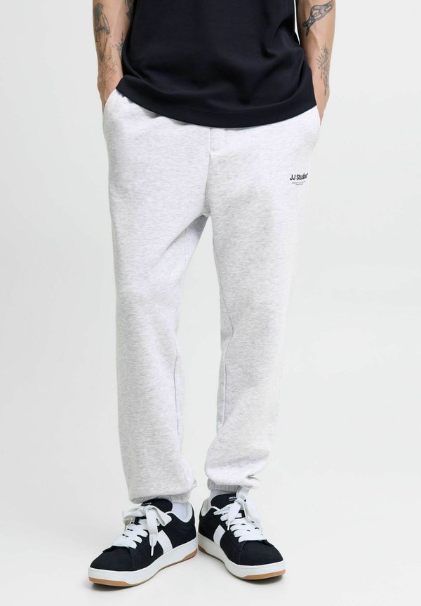 Jack & Jones Tracksuit bottoms - white melange