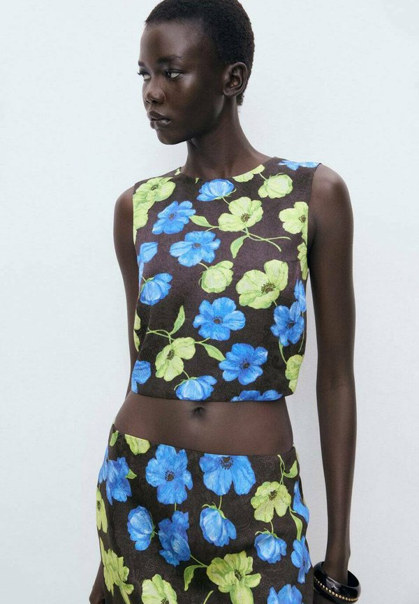 Mango OPEN-BACK FLORAL
