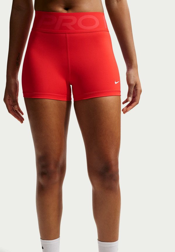 Nike Performance SCULPT SHORT - Leggings - light crimson white