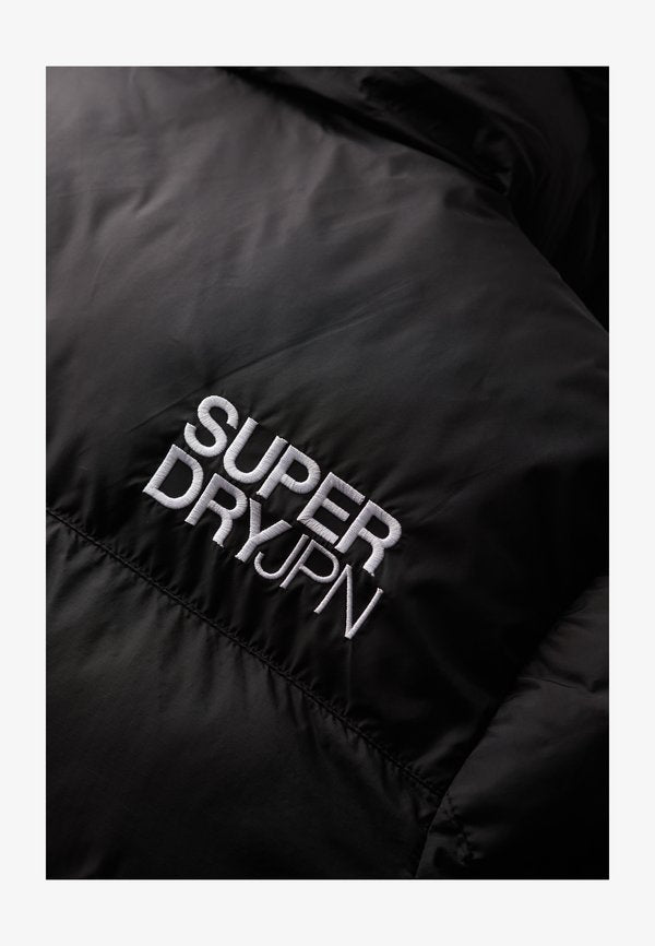 Superdry & Co HOODED 5 BAFFLE PUFFER JACKET.. - Winter jacket - black