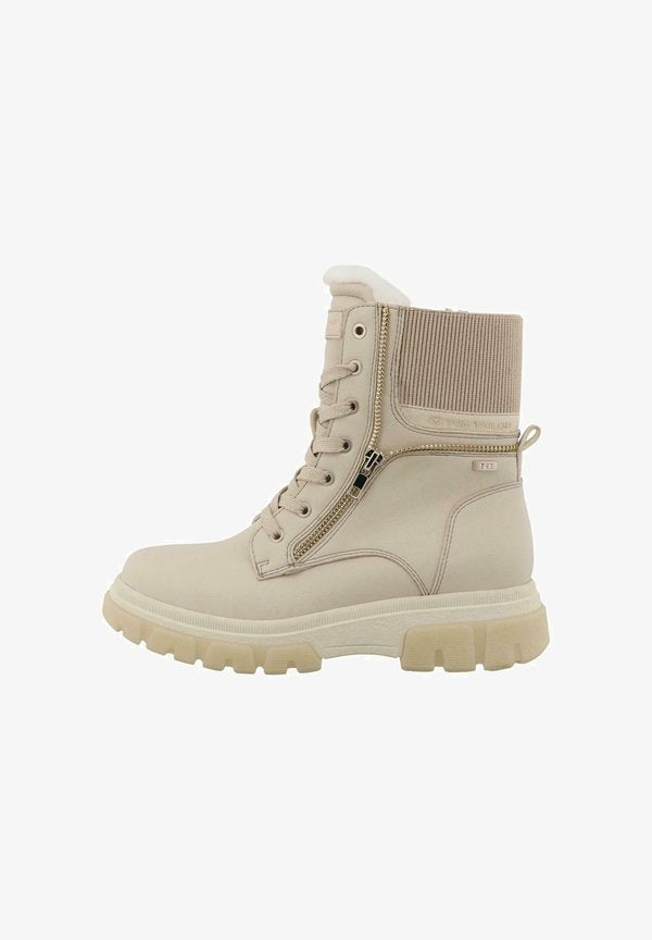 TOM TAILOR Winter boots - beige