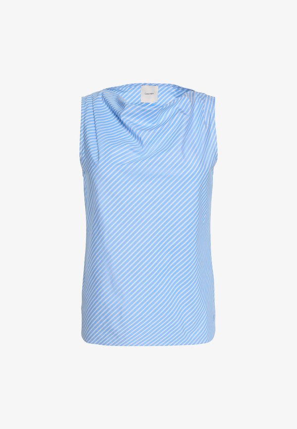 Calvin Klein YARNDYE - Blouse - marina