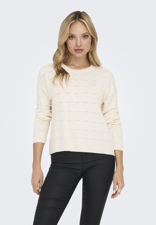ONLY Knitted ONLKATIA Knitted - Jumper - whitecap gray