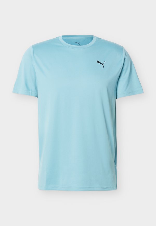 Puma TAD ESSENTIALS SOLID CAT TEE - Sports T-shirt - baltic sea blue