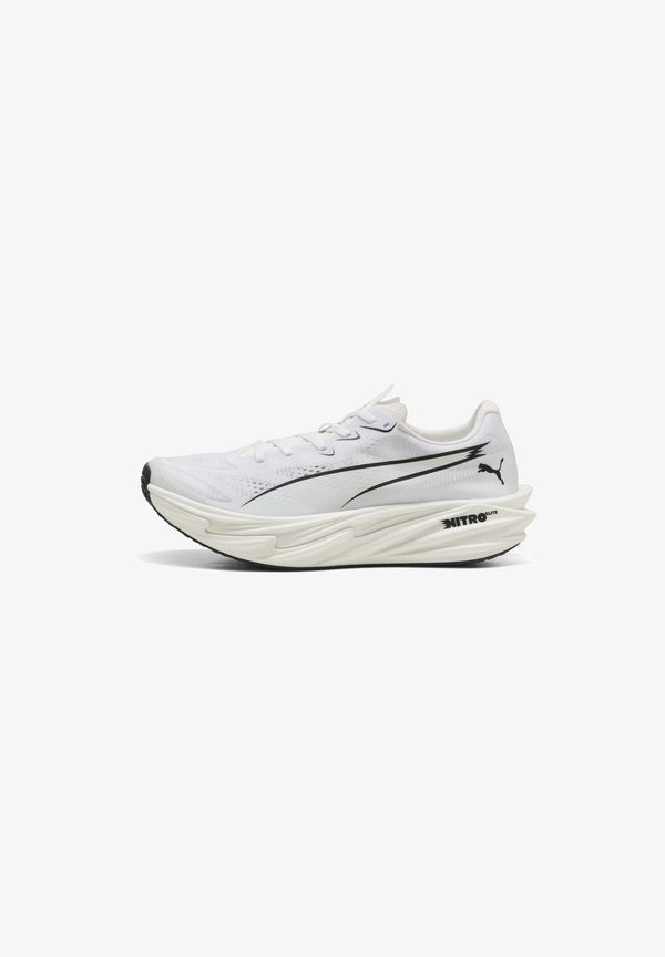 Puma DEVIATE NITRO ELITE 4 HYROX - Training shoe - white- black