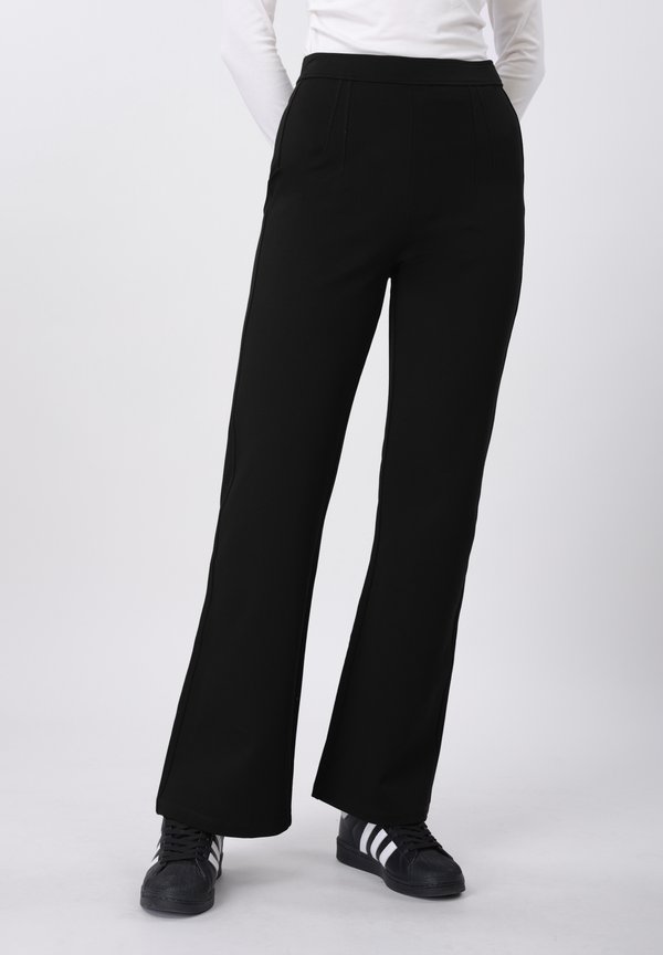Even&Odd HIGH-WAIST FLARE TROUSERS