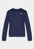 Reebok SMALL LOGO CREWNECK - Sweatshirt - vector navy