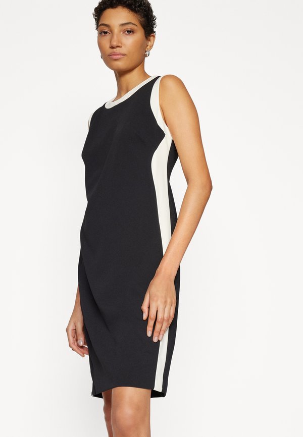 DKNY CONTRAST NECK AND SIDES