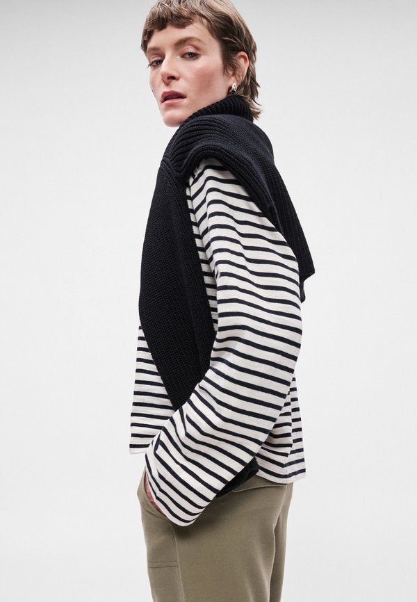 Marc O'Polo LONG SLEEVE STRIPED HIGH NECK