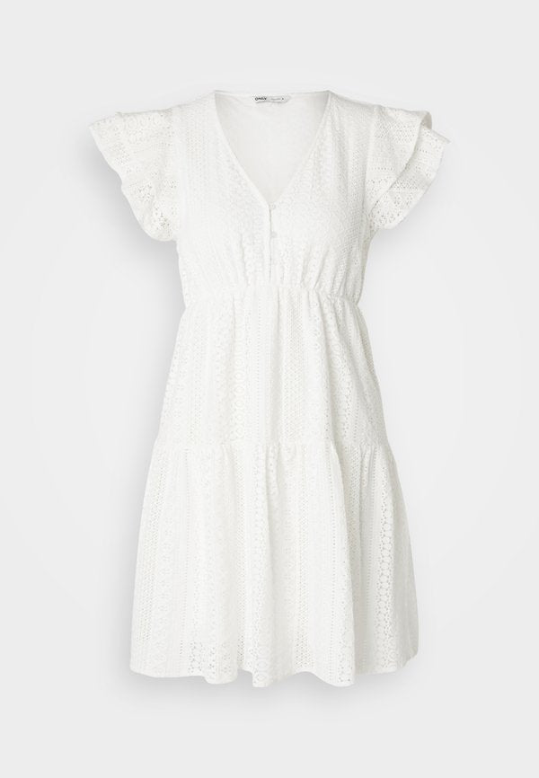 ONLY ONLHELENA Short - Day dress - cloud dancer