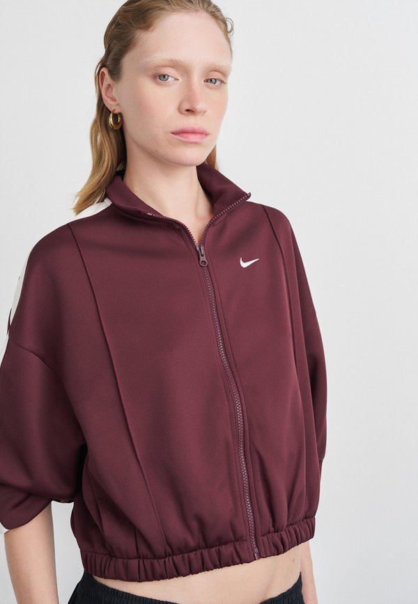 Nike Sportswear Zip-up sweatshirt - burgundy crush/sail