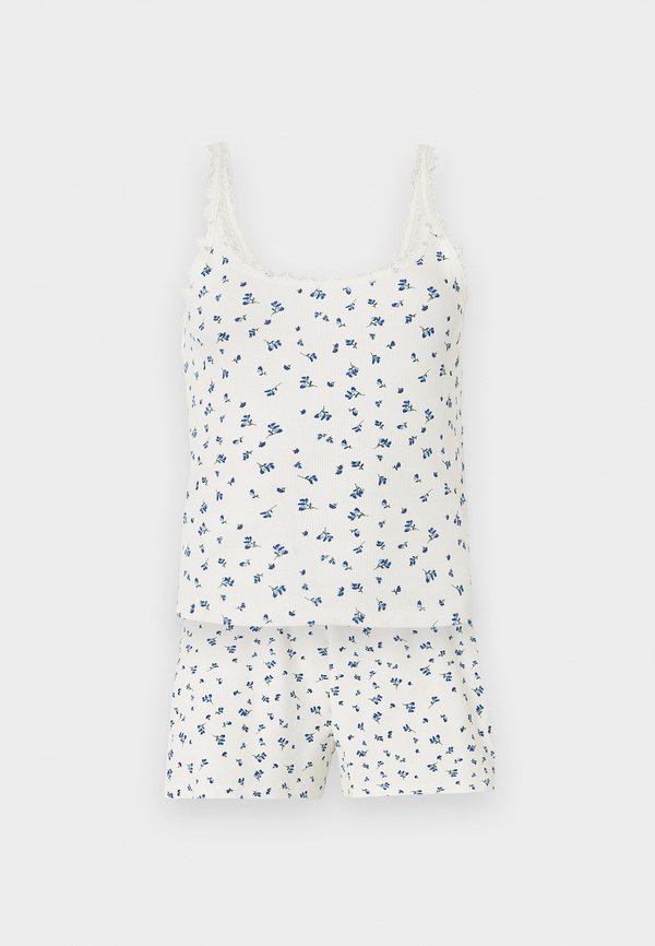 ONLY ONLFENJA LACE SET - Pyjama set - cloud dancer/fie flower
