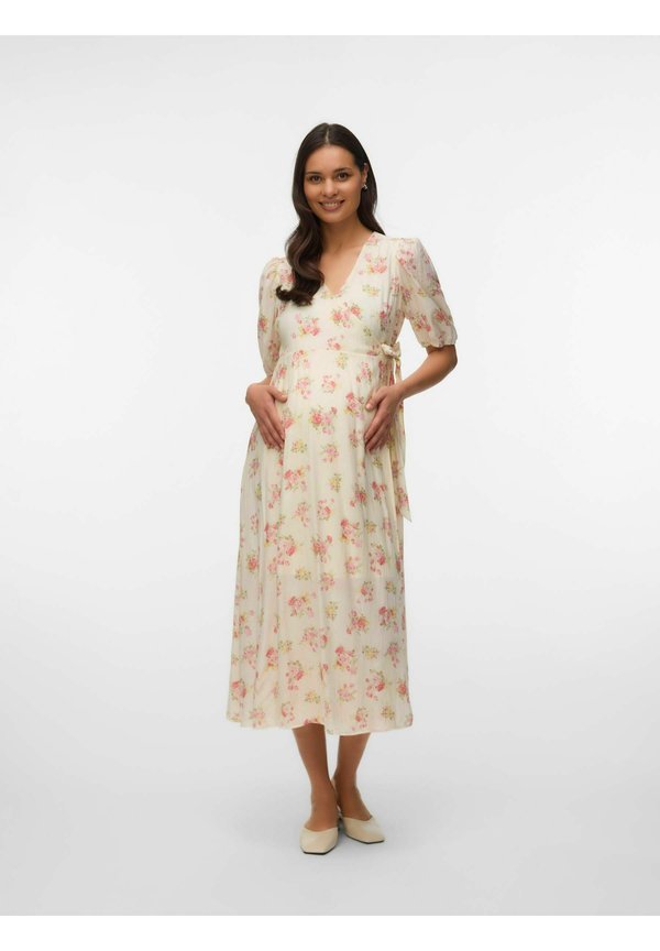 Vero Moda KLEID VMMBELLA UMSTANDSKLEID - Day dress - birch