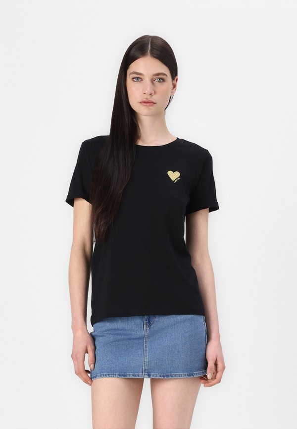 ONLY ONLKITA LIFE - Print T-shirt - black