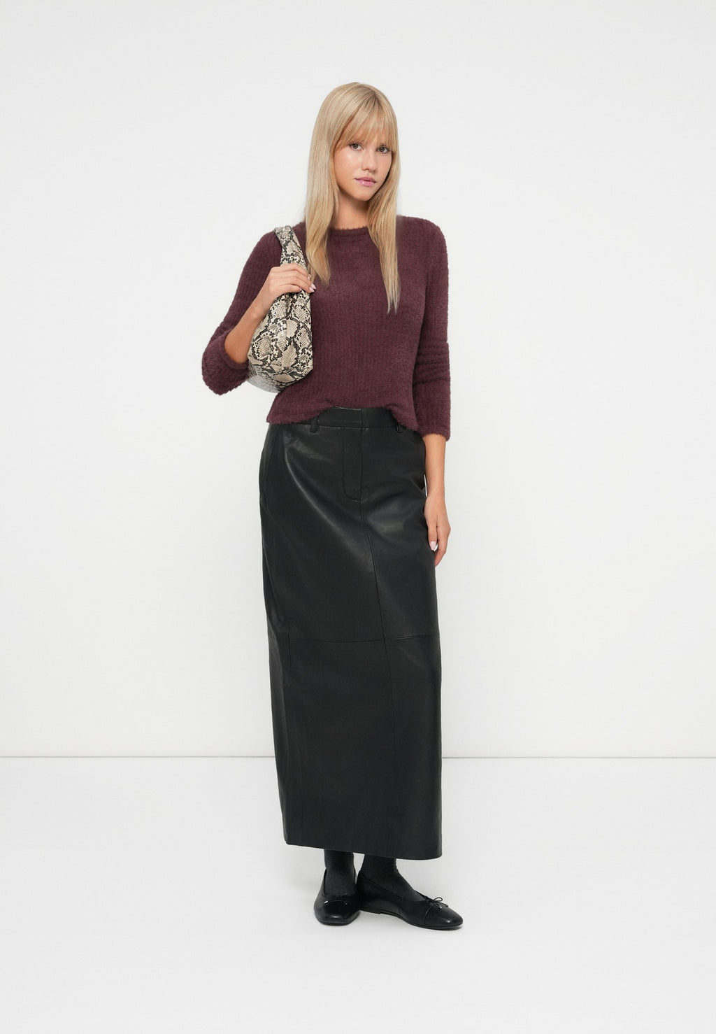 ONLY ONLVIOLA ROUND NECK TOP