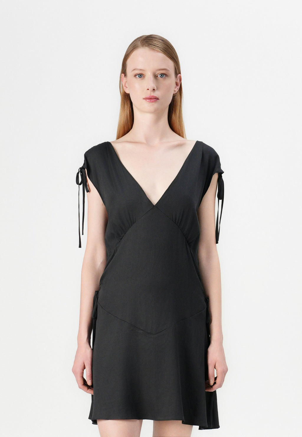Weekday V NECK MINI DRESS