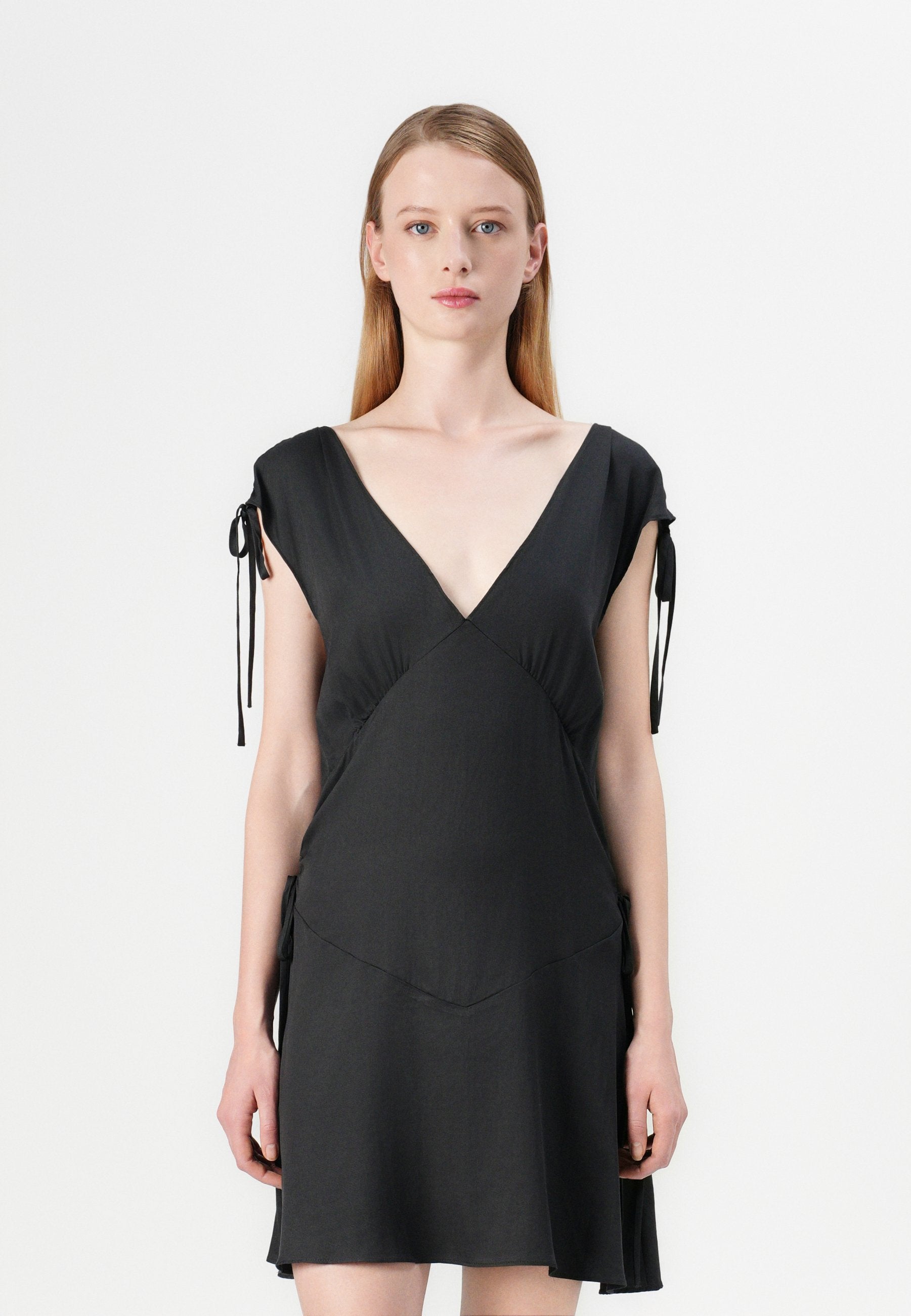 Weekday V NECK MINI DRESS