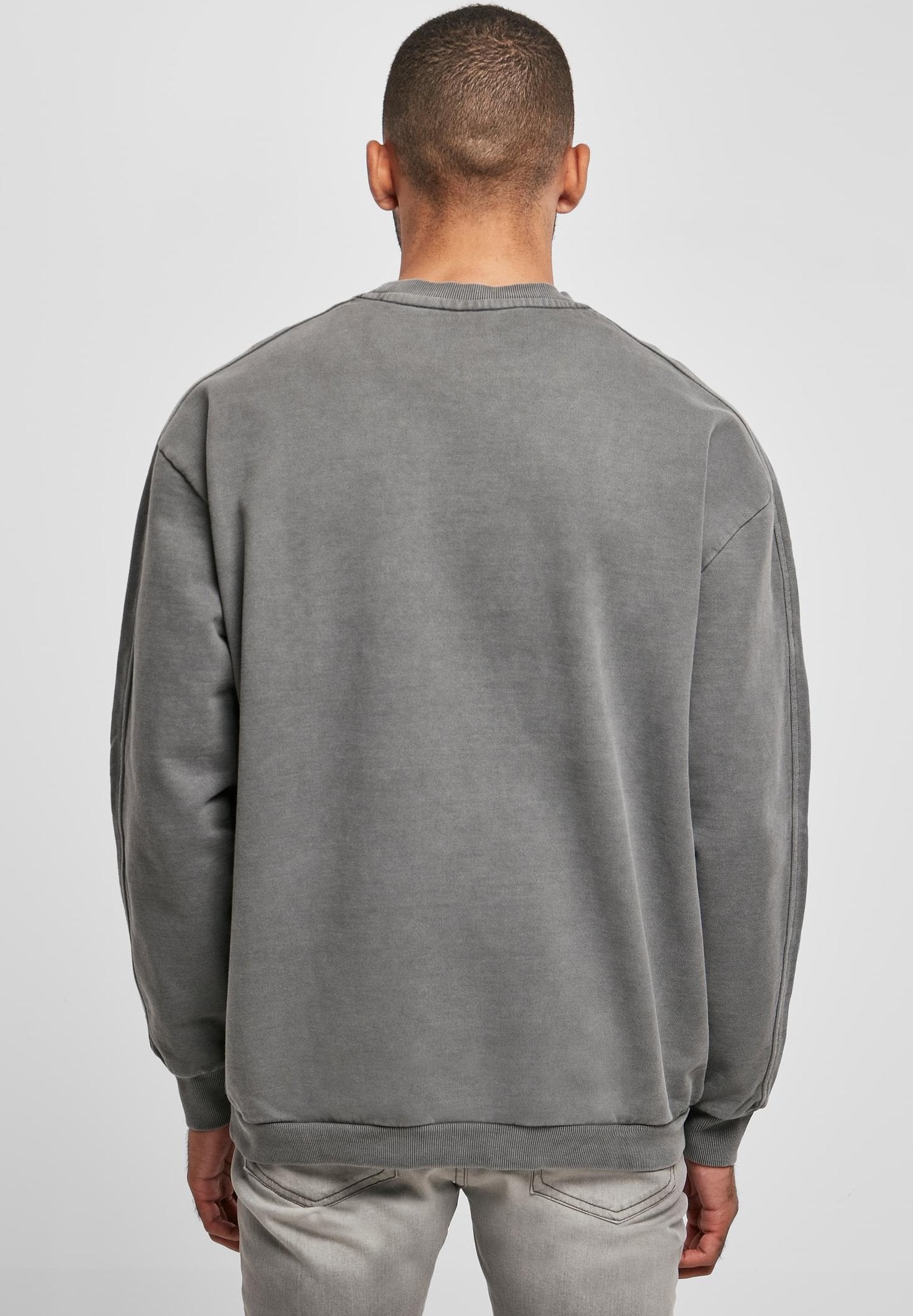 Urban Classics HEAVY TERRY GARMENT DYE CREW