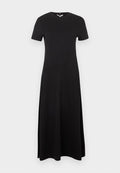 Tommy Hilfiger INTERLOCK KNIT MIDI FIT AND FLARE DRESS