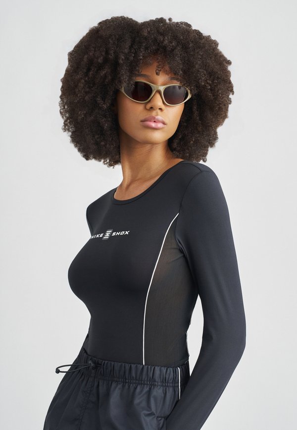 Nike Sportswear SHOX - Long sleeved top - black