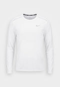 Nike Performance MILER  - Long sleeved top - white