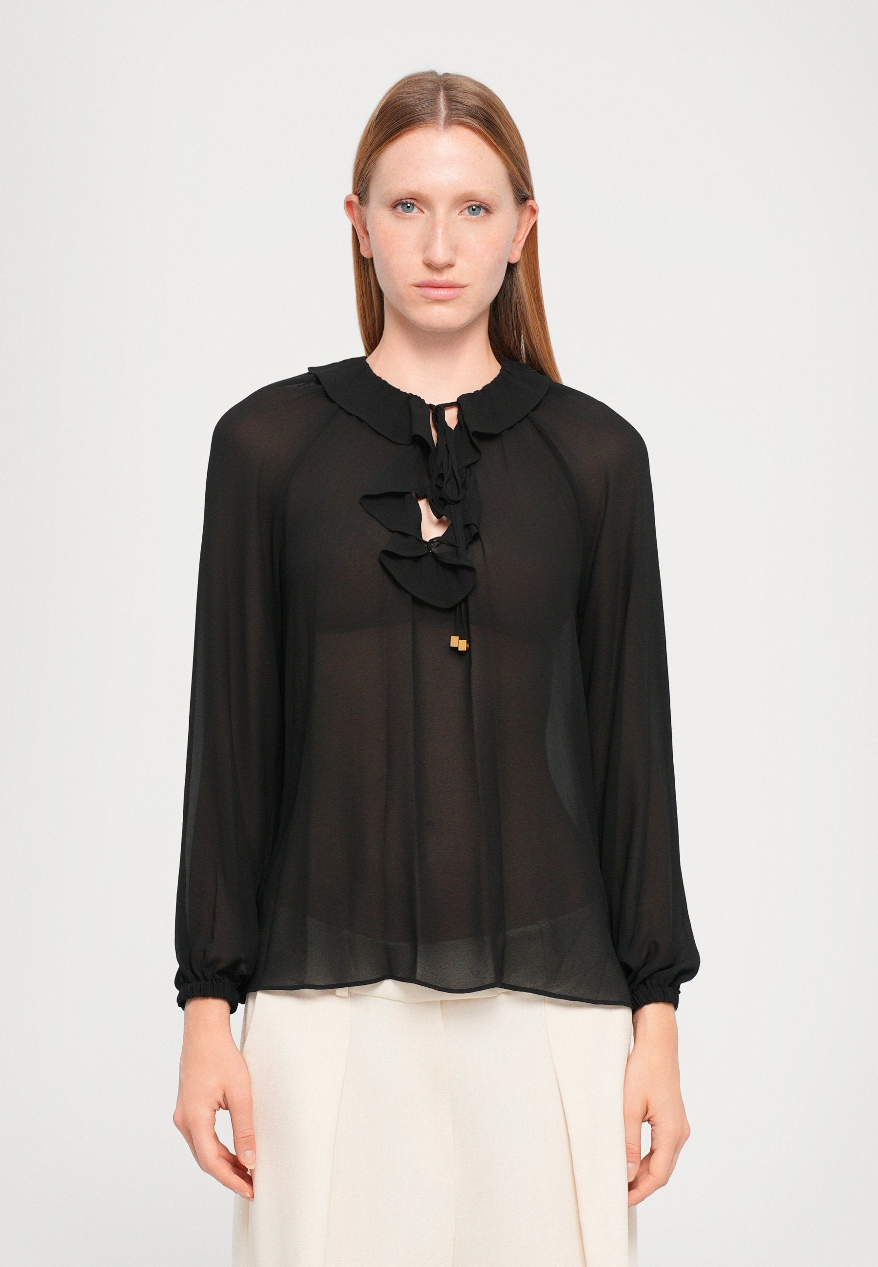MICHAEL Michael Kors RUFFLE NECK