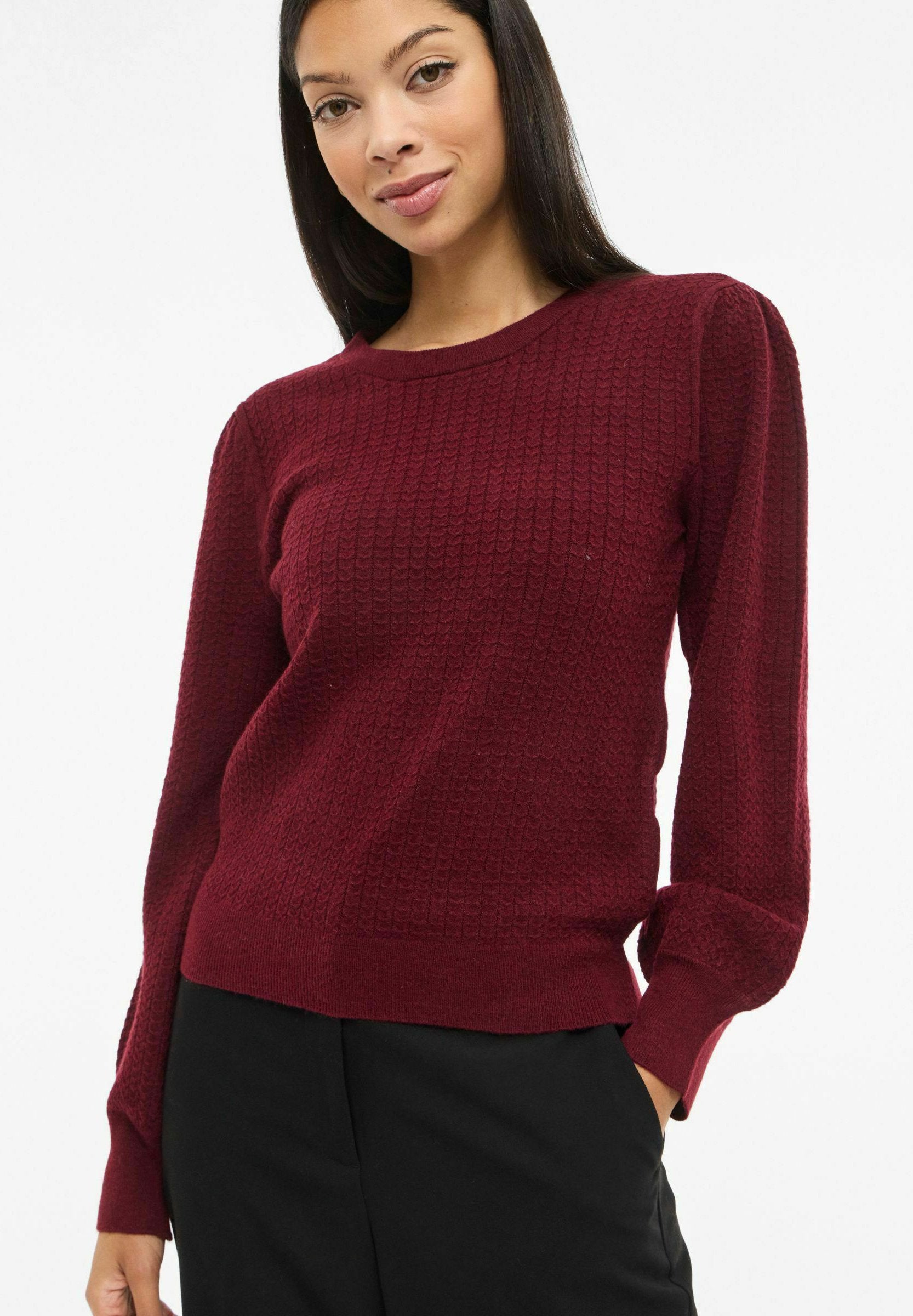 VILA Knitted VIMABLE Round neck