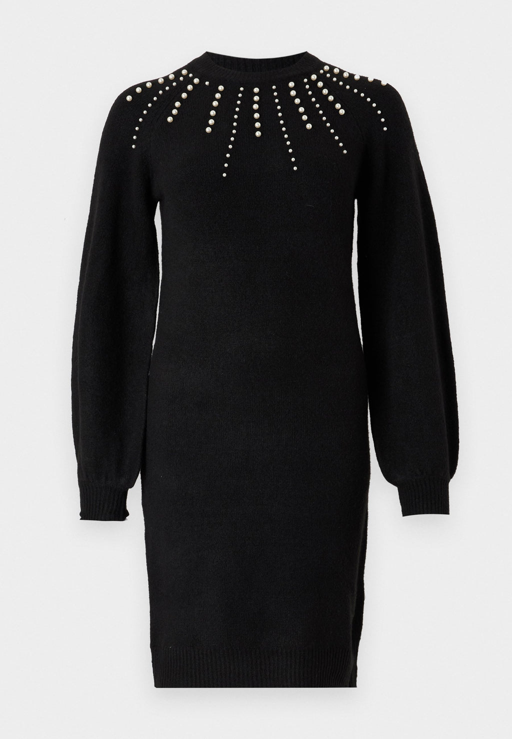 VILA VILINNEA O NECK PEARL DRESS