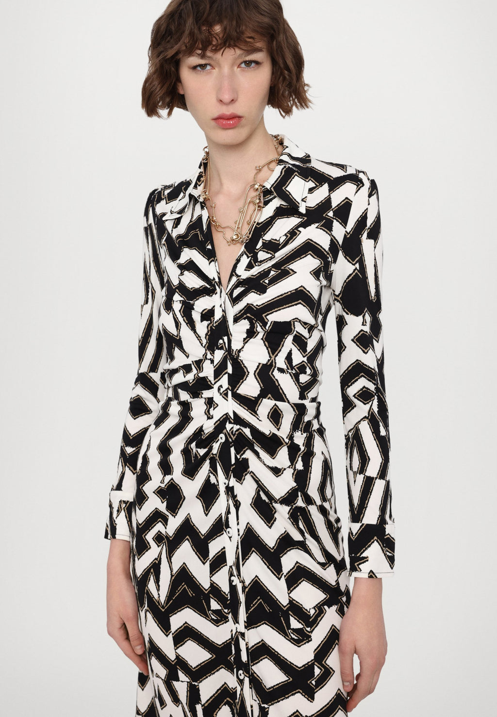 Diane von Furstenberg SHESKA SLEEVE DRESS