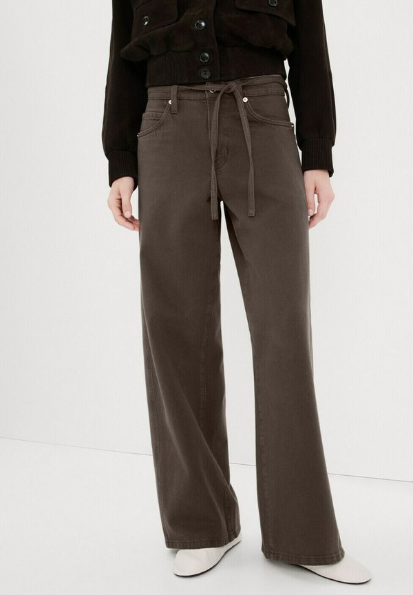 Mango Wide Leg - brown