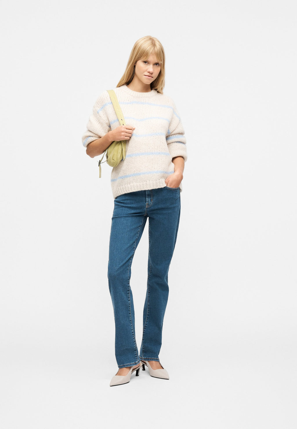 Vero Moda VMMAYBE ART O NECK PULLOVER