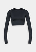 Even&Odd active ESSENTIAL CROPPED LONG SLEEVE TOP WITH THUMB HOLES