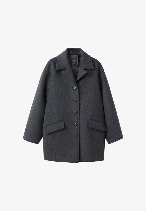 Mango Short coat - grey