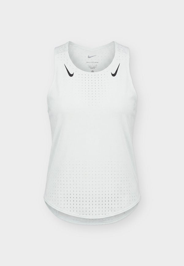 Nike Performance SINGLET - Top - barely green/black