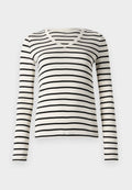 GAP MODERN V TEE STRIPE