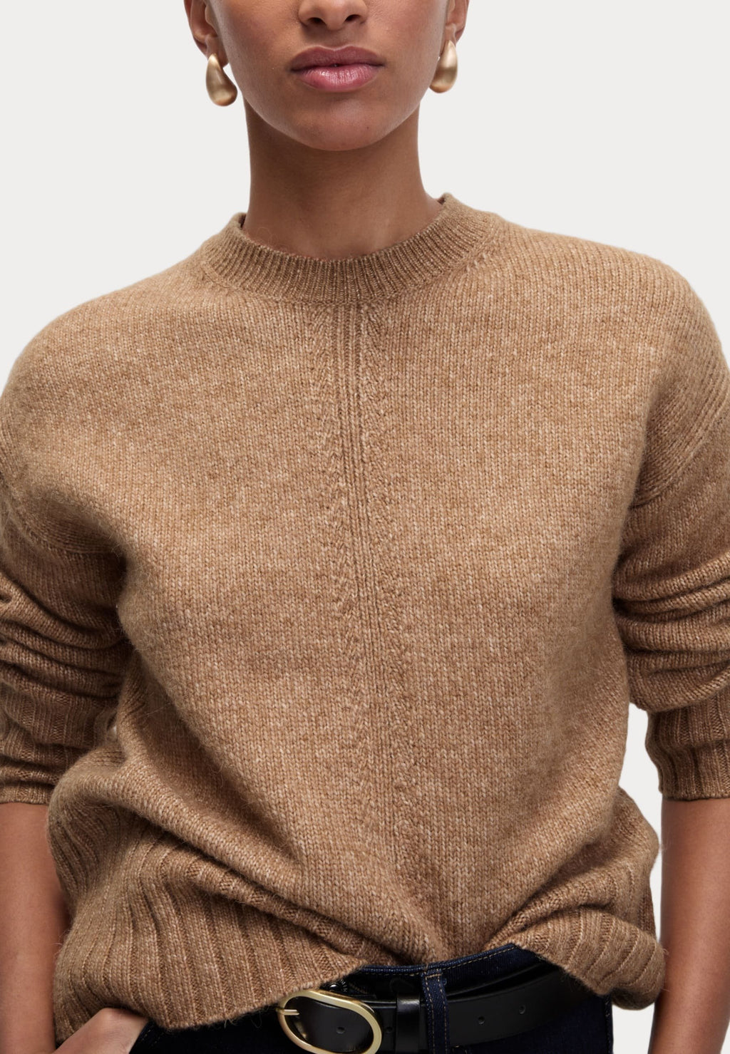 Marks & Spencer TEXTURED CREW NECK