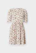 ONLY ONLMOLLY O NECK DRESS - Day dress - cloud dancer