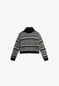Superdry & Co ROLL NECK CROP - Jumper - black