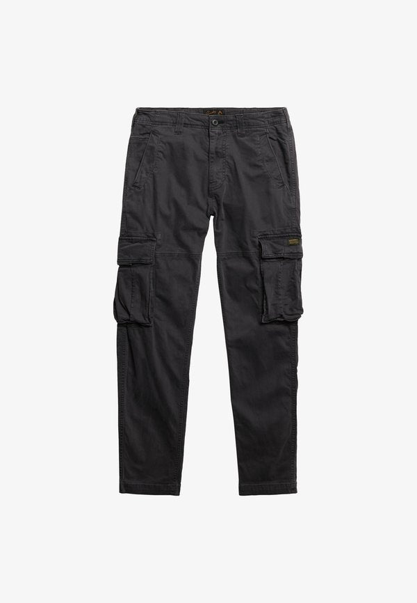 Superdry & Co CORE - Cargo trousers - blackboard