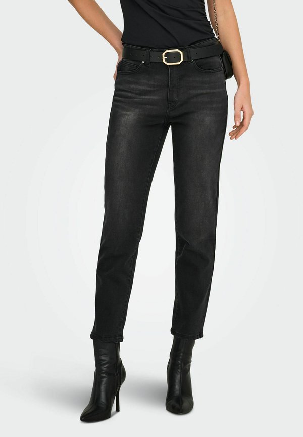 ONLY Straight fit ONLEMILY-MILA High waist Ankle length - Slim fit jeans - black denim