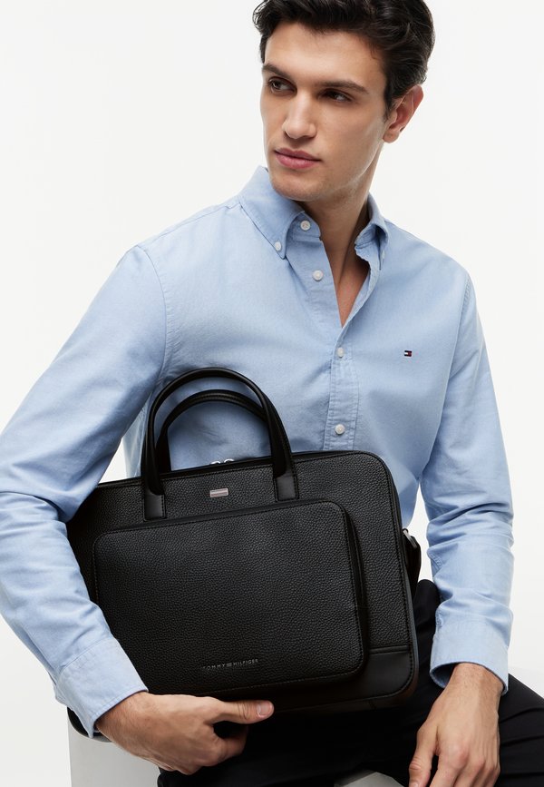 Tommy Hilfiger CENTRAL COMPUTER UNISEX - Laptop bag - black