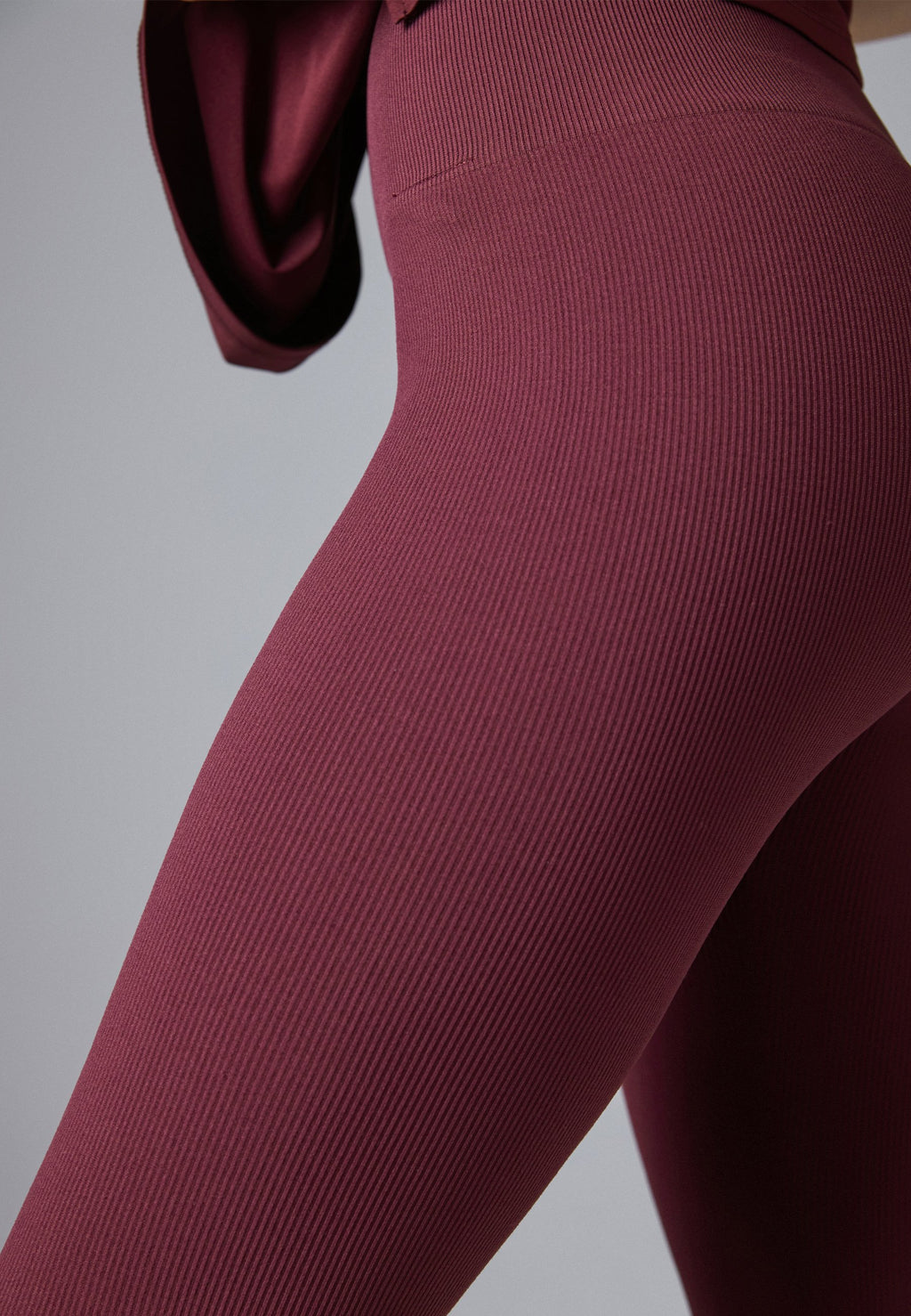 Even&Odd active FULL LENGTH HIGH RISE FINE RIB SEAMLESS LEGGINGS