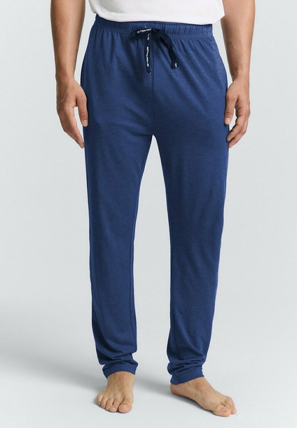 TOM TAILOR Pyjama bottoms - blue-medium-solid